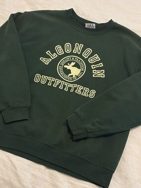 Dark Green Crewneck Sweatshirt